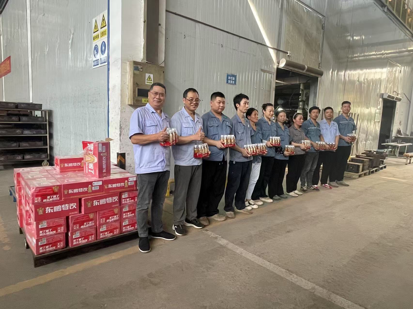 决战高温，工会送清凉